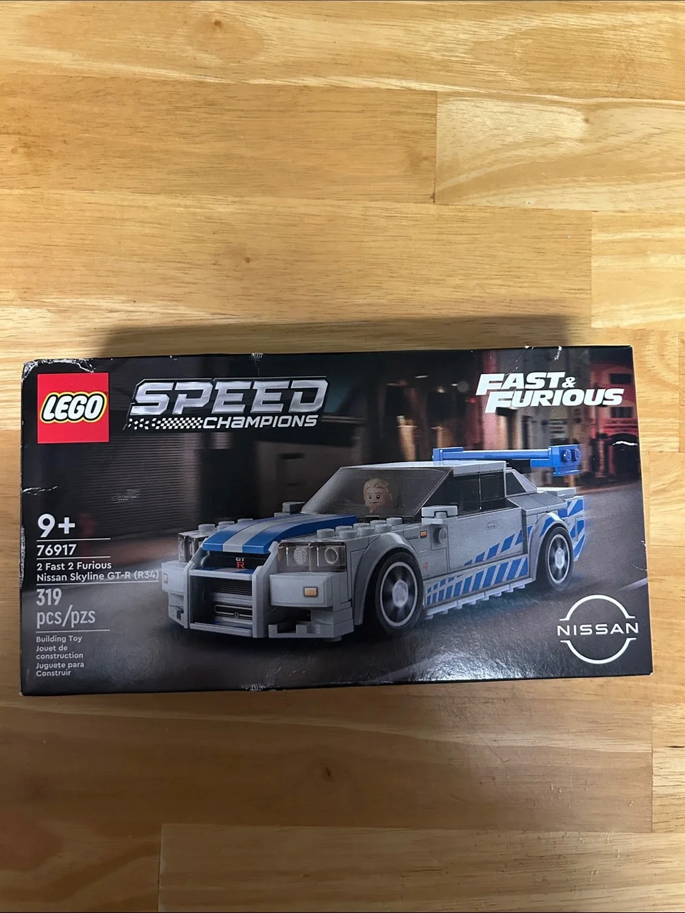 LEGO SPEED CHAMPIONS (76917) 2 Fast 2 Furious Nissan Skyline GT-R (R34) - NEW